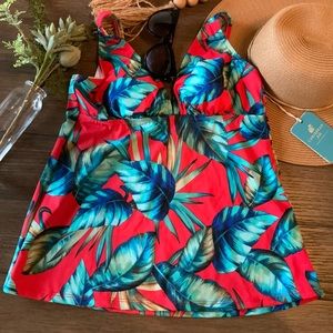 CARIBBEAN jOE swim top